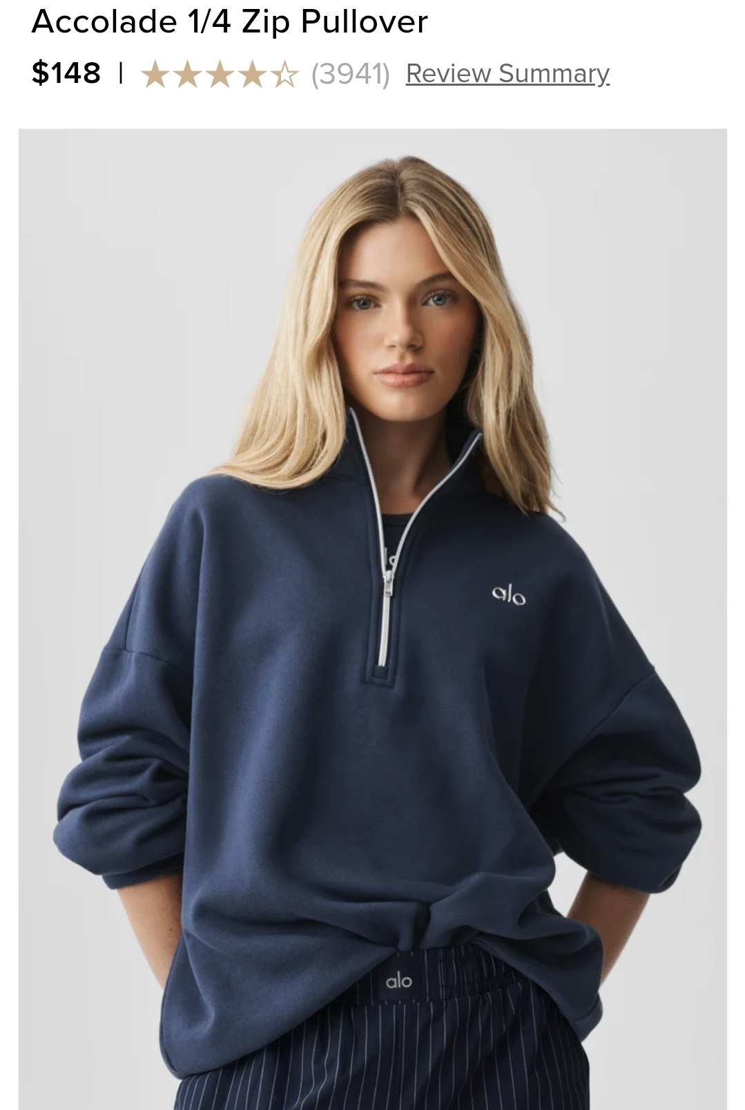 Accolade 1/4 Zip Pullover