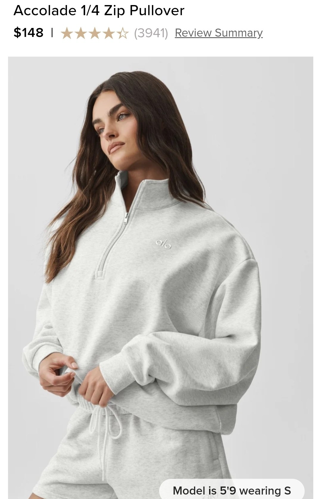 Accolade 1/4 Zip Pullover