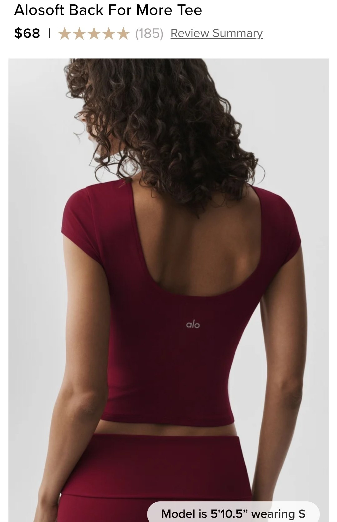 Alosoft Back For More Tee
