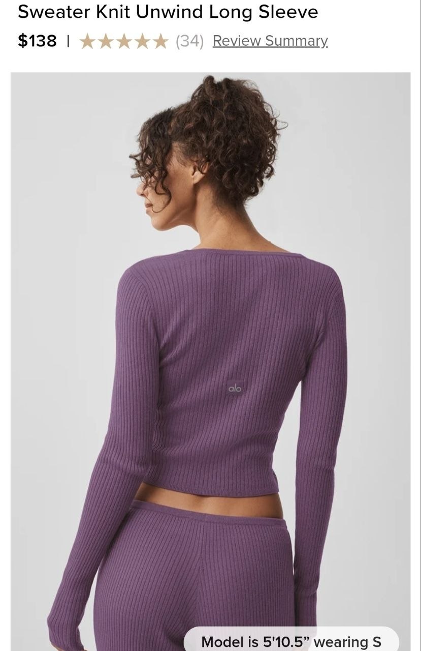 Sweater Knit Unwind Long Sleeve