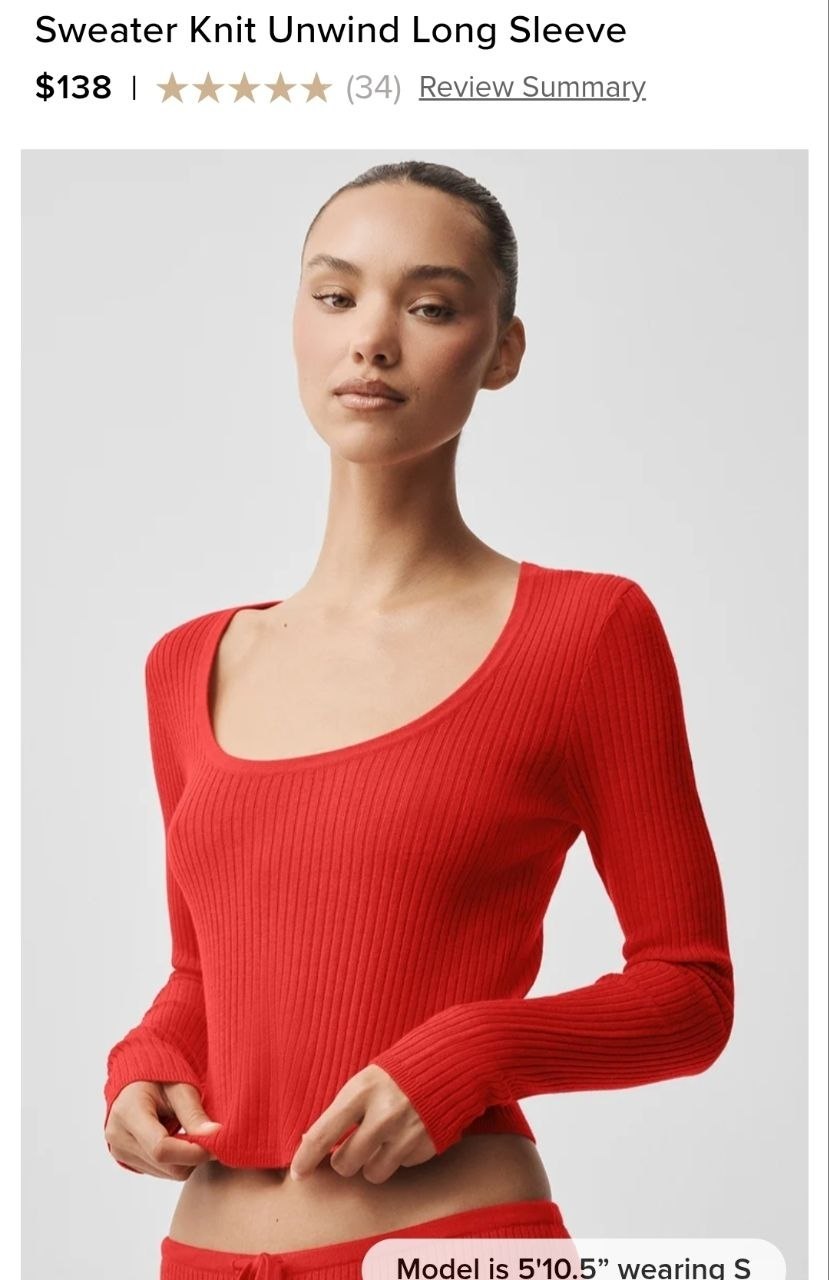 Sweater Knit Unwind Long Sleeve