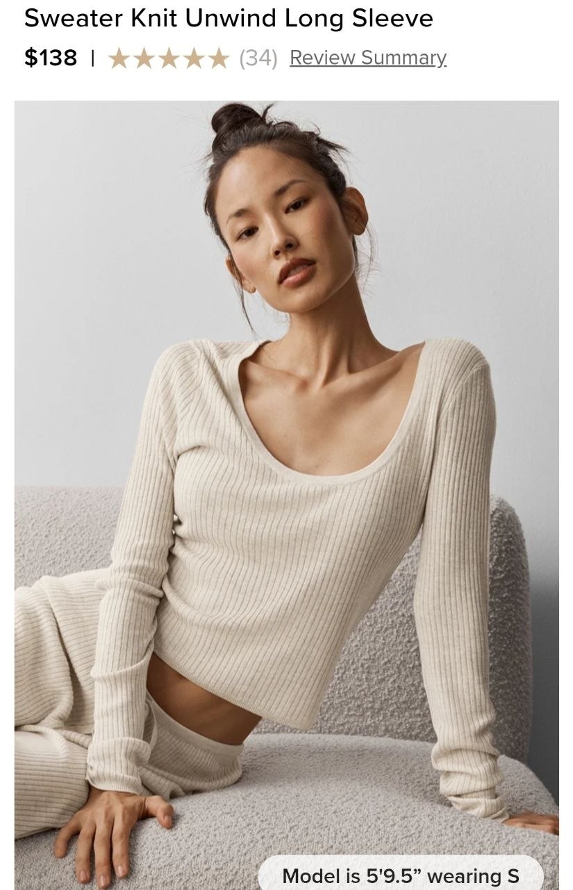 Sweater Knit Unwind Long Sleeve