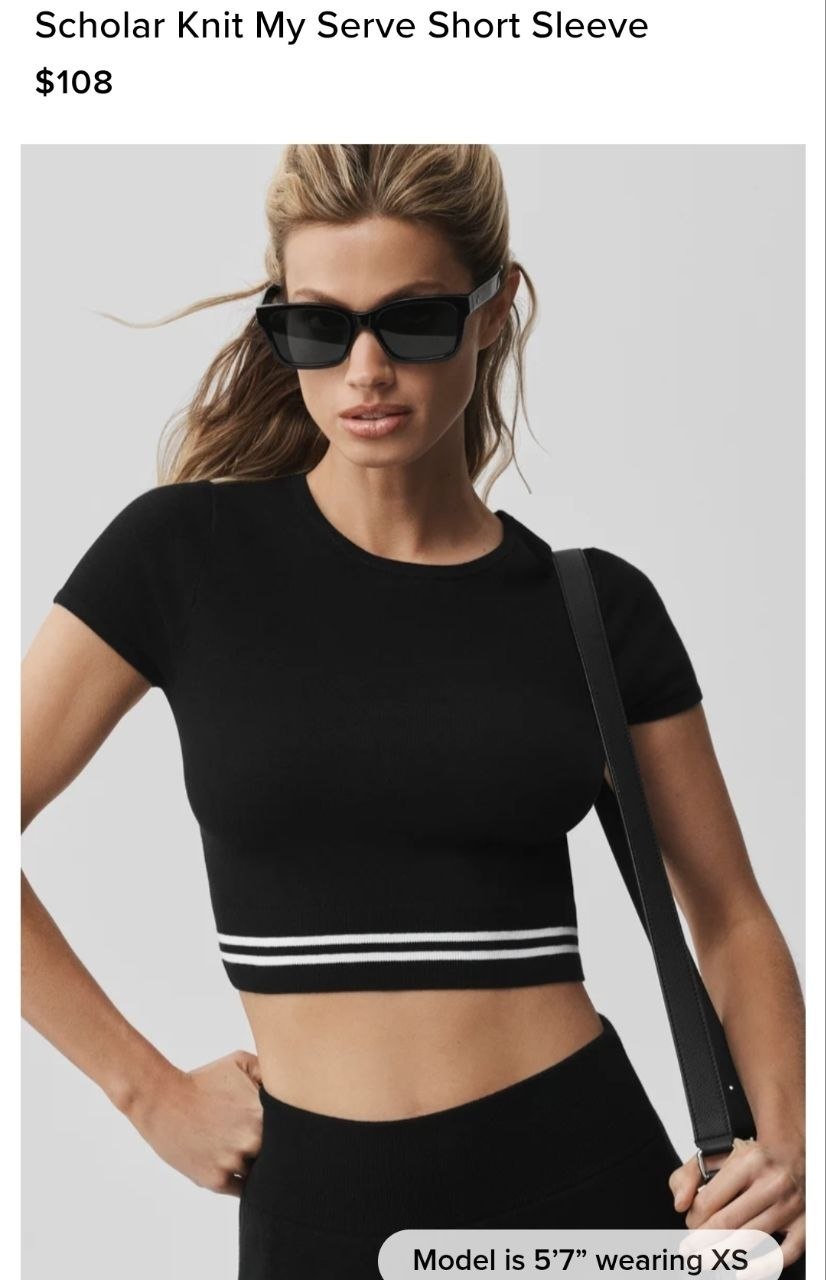 Scholar Knit My Serve Short Sleeve
