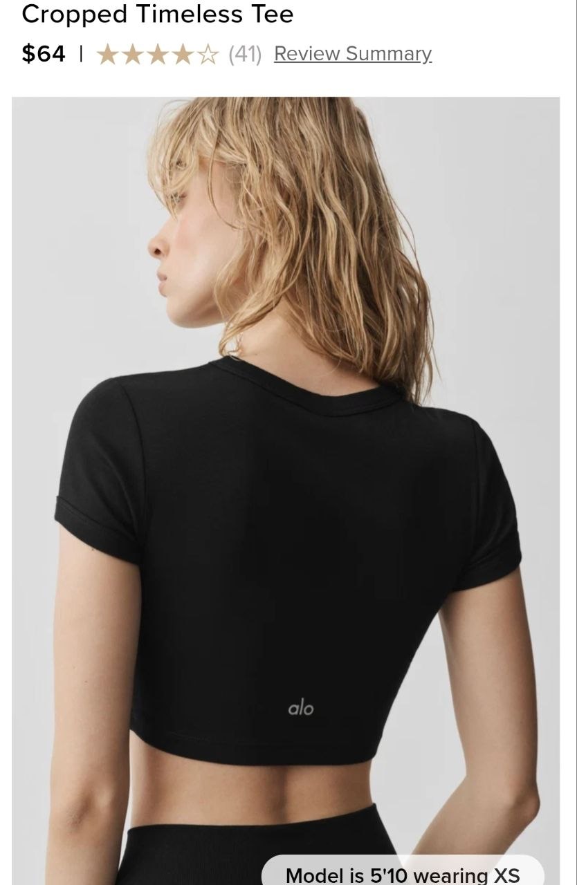 Cropped Timeless Tee