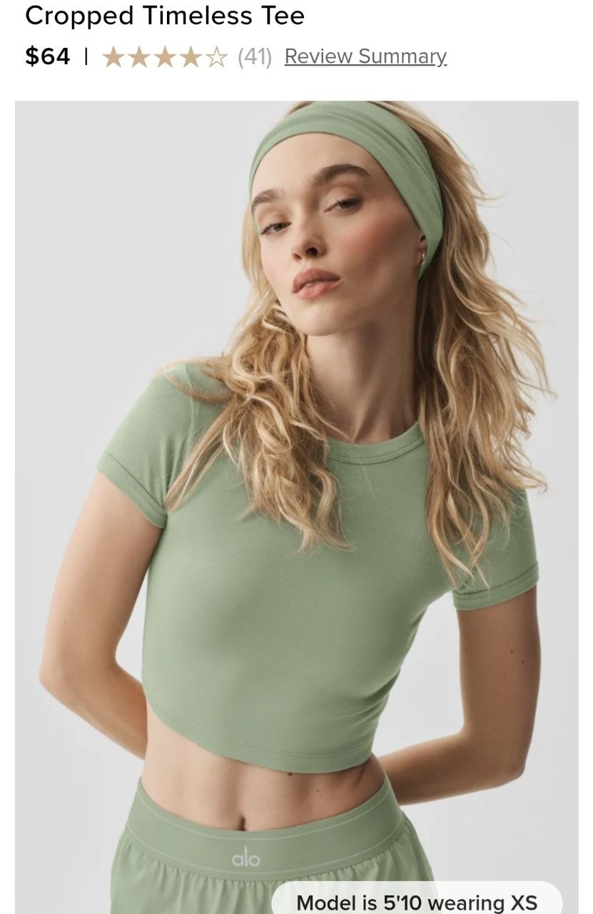 Cropped Timeless Tee