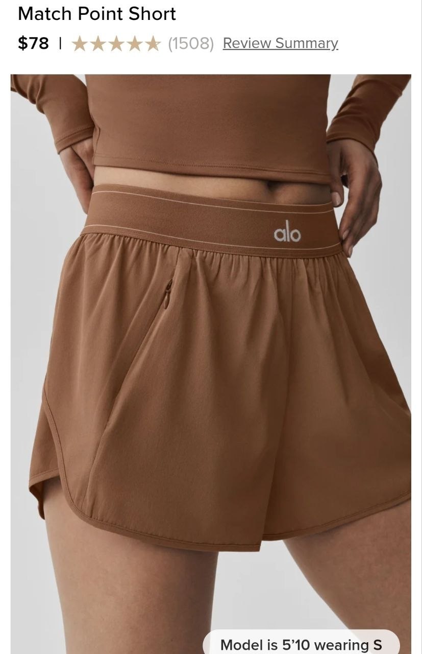 Match Point Short
