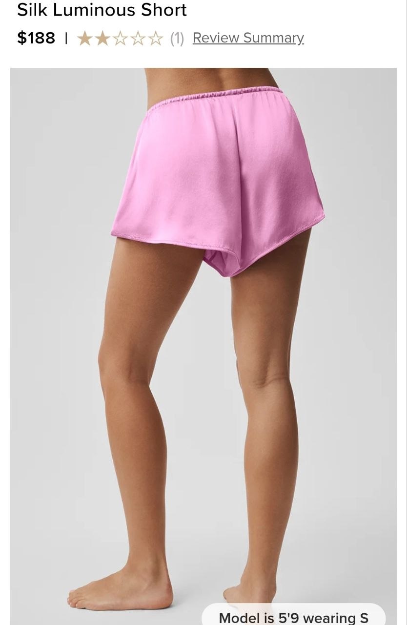 Silk Luminous Short