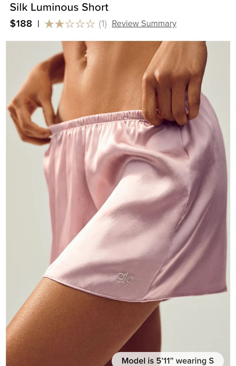 Silk Luminous Short