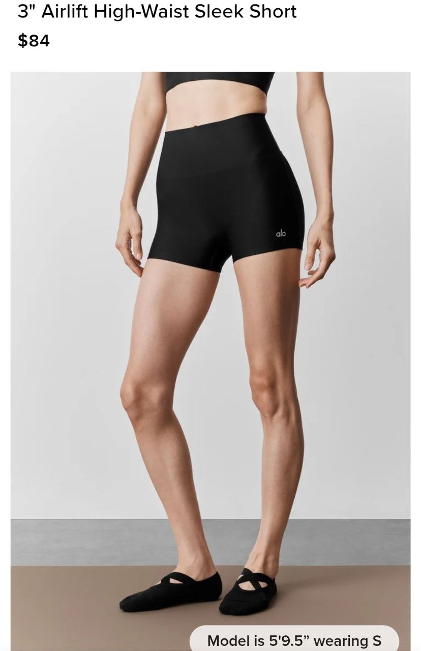 3" Airlift High-Waist Sleek Short