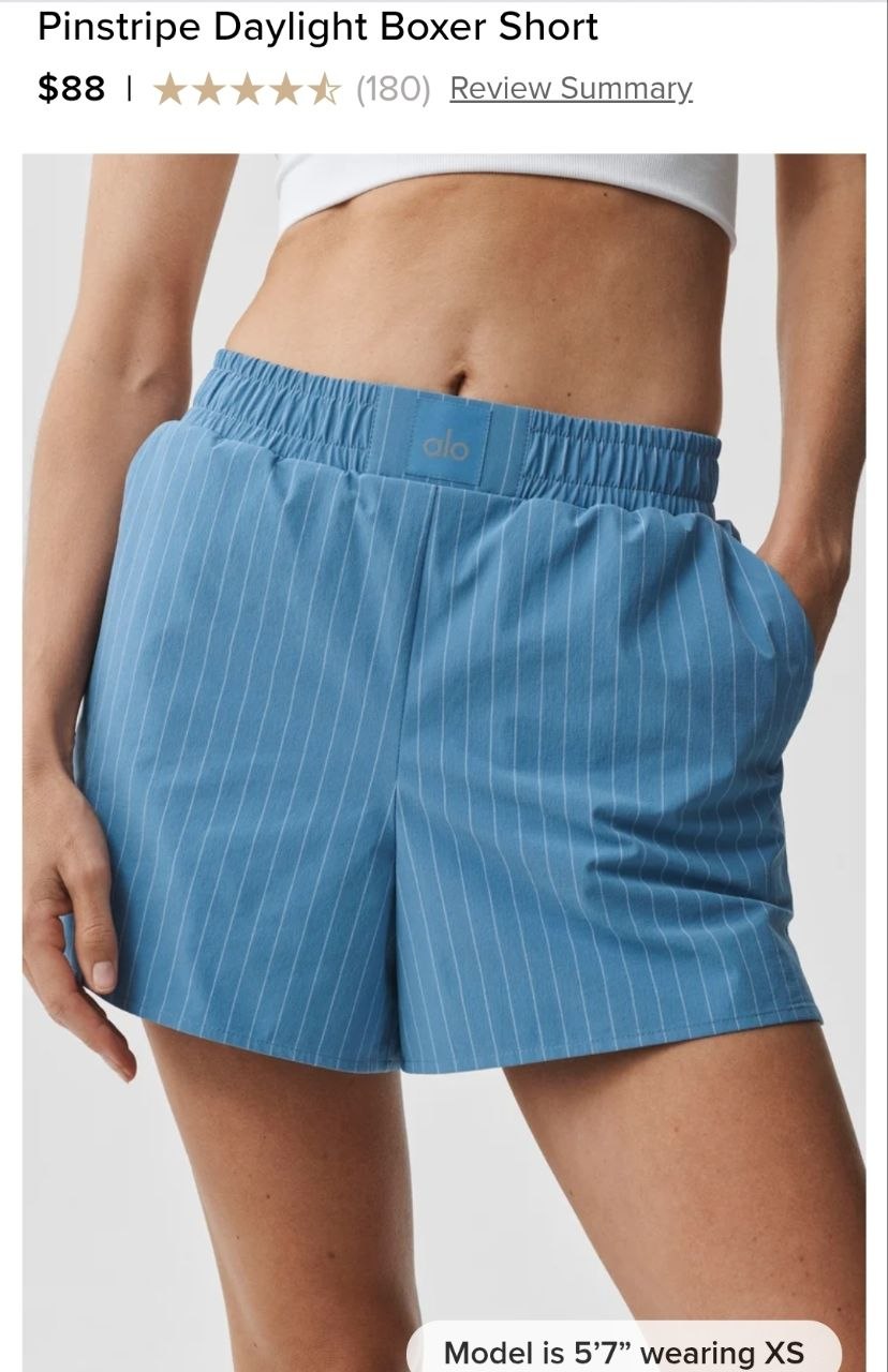 Pinstripe Daylight Boxer Short