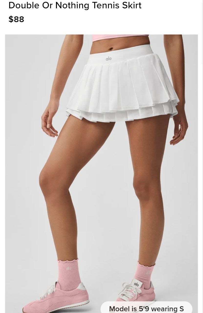 Double Or Nothing Tennis Skirt