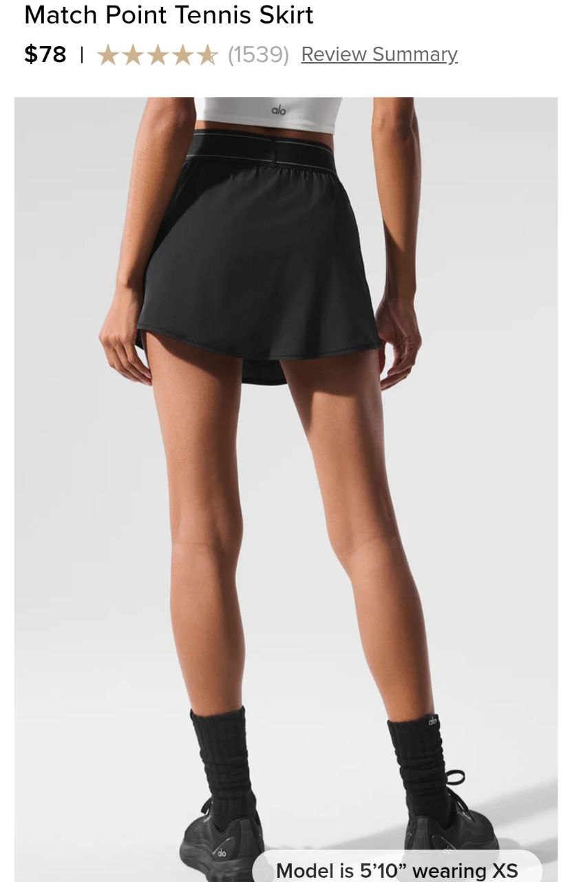 Match Point Tennis Skirt