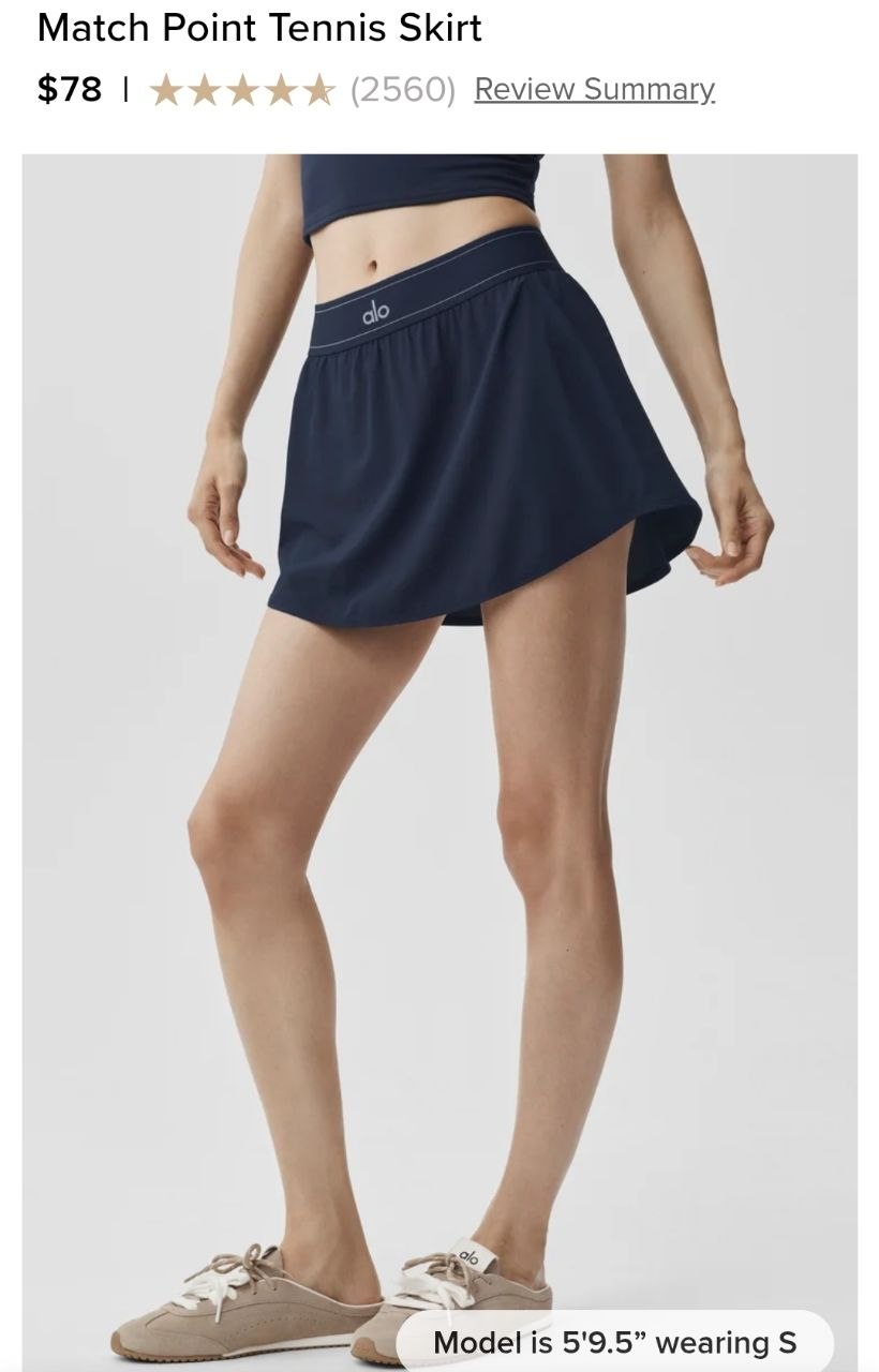 Match Point Tennis Skirt
