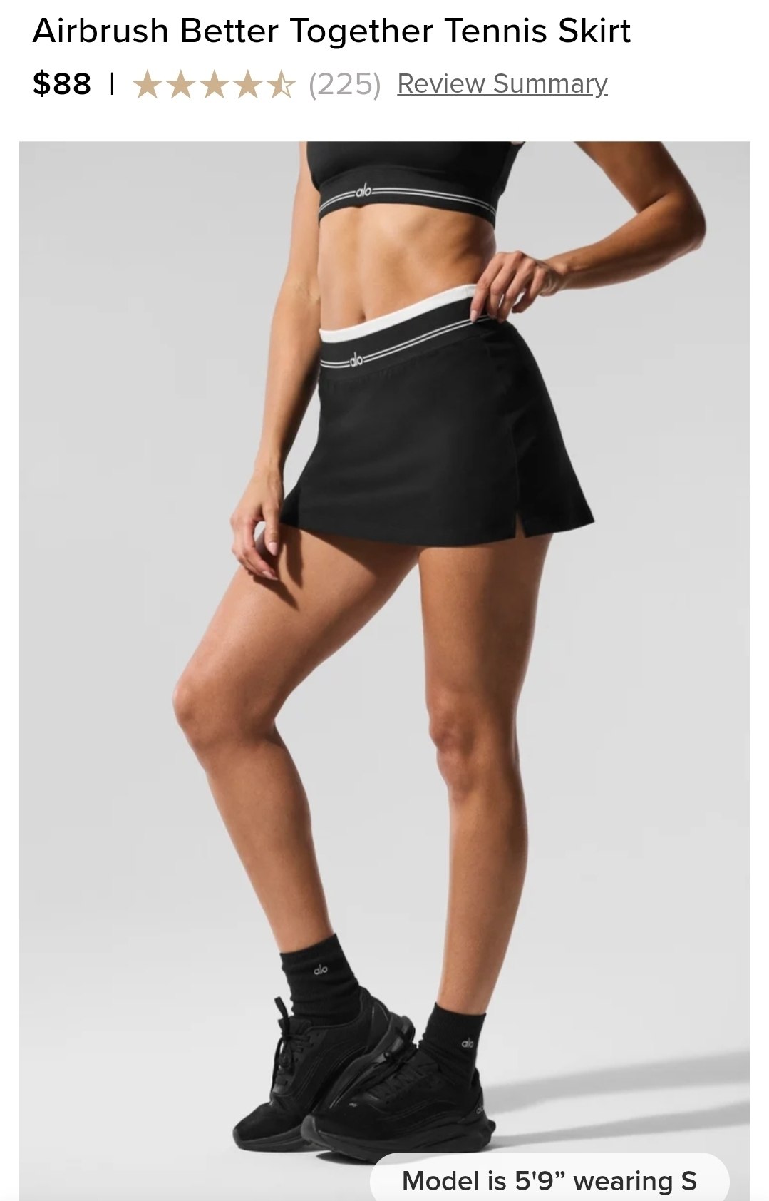 Airbrush Better Together Tennis Skirt