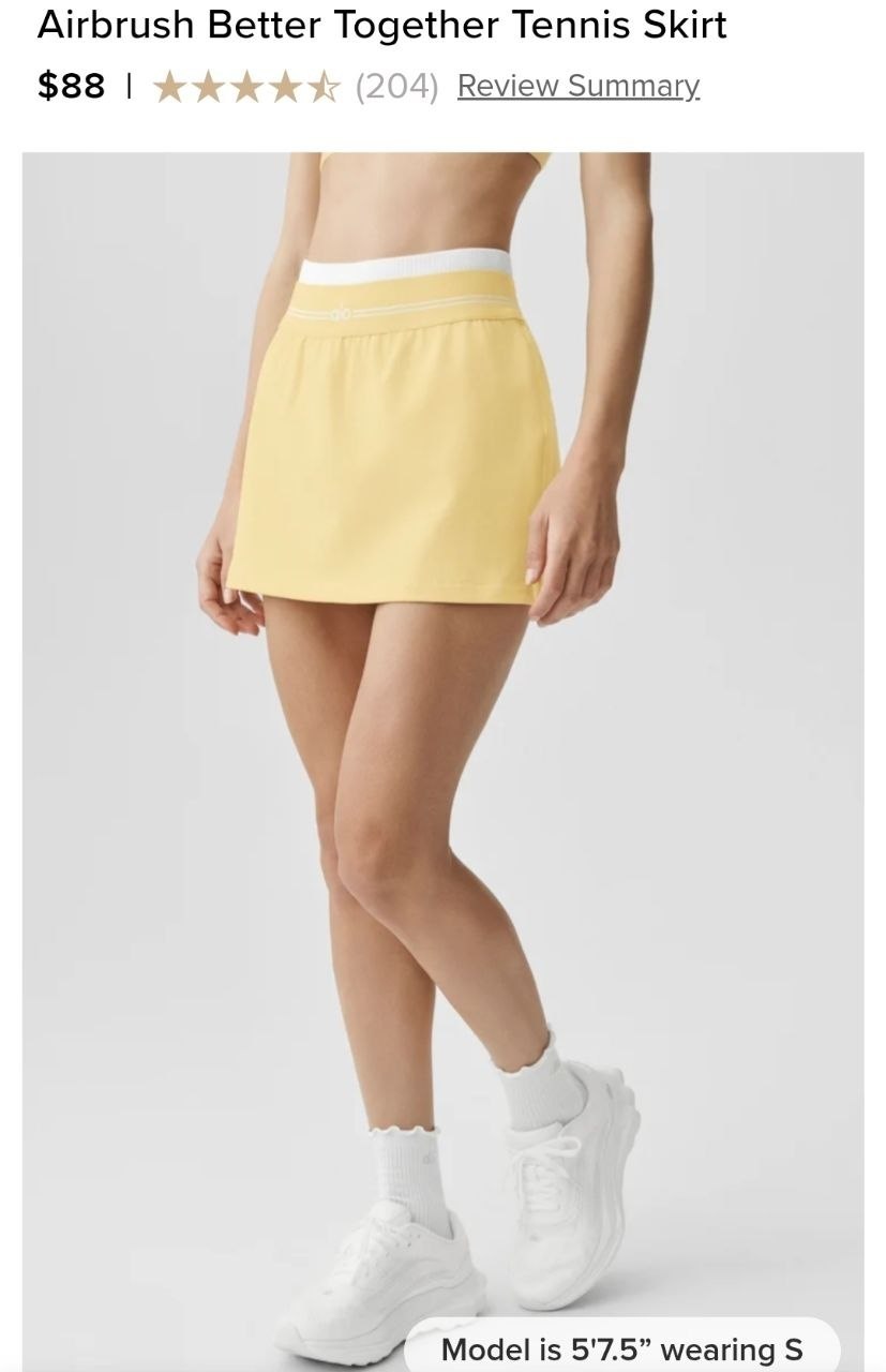 Airbrush Better Together Tennis Skirt
