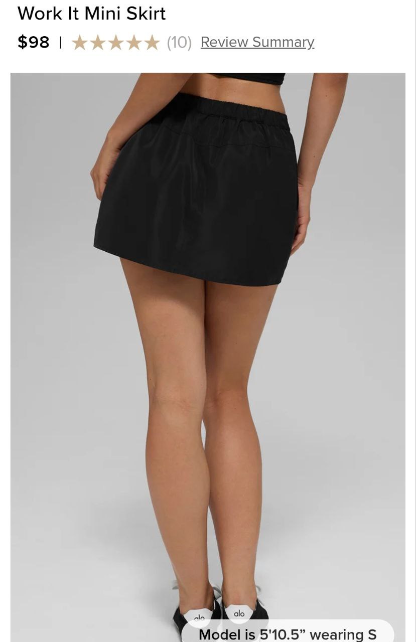 Work It Mini Skirt