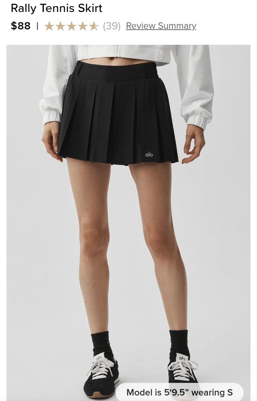 Rally Tennis Skirt