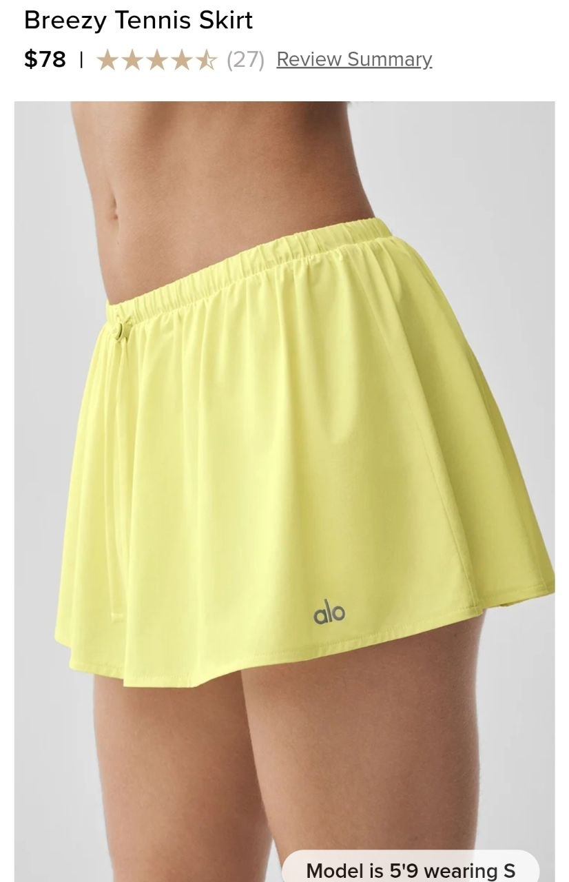 Breezy Tennis Skirt