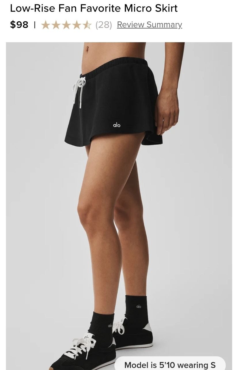 Low-Rise Fan Favorite Micro Skirt