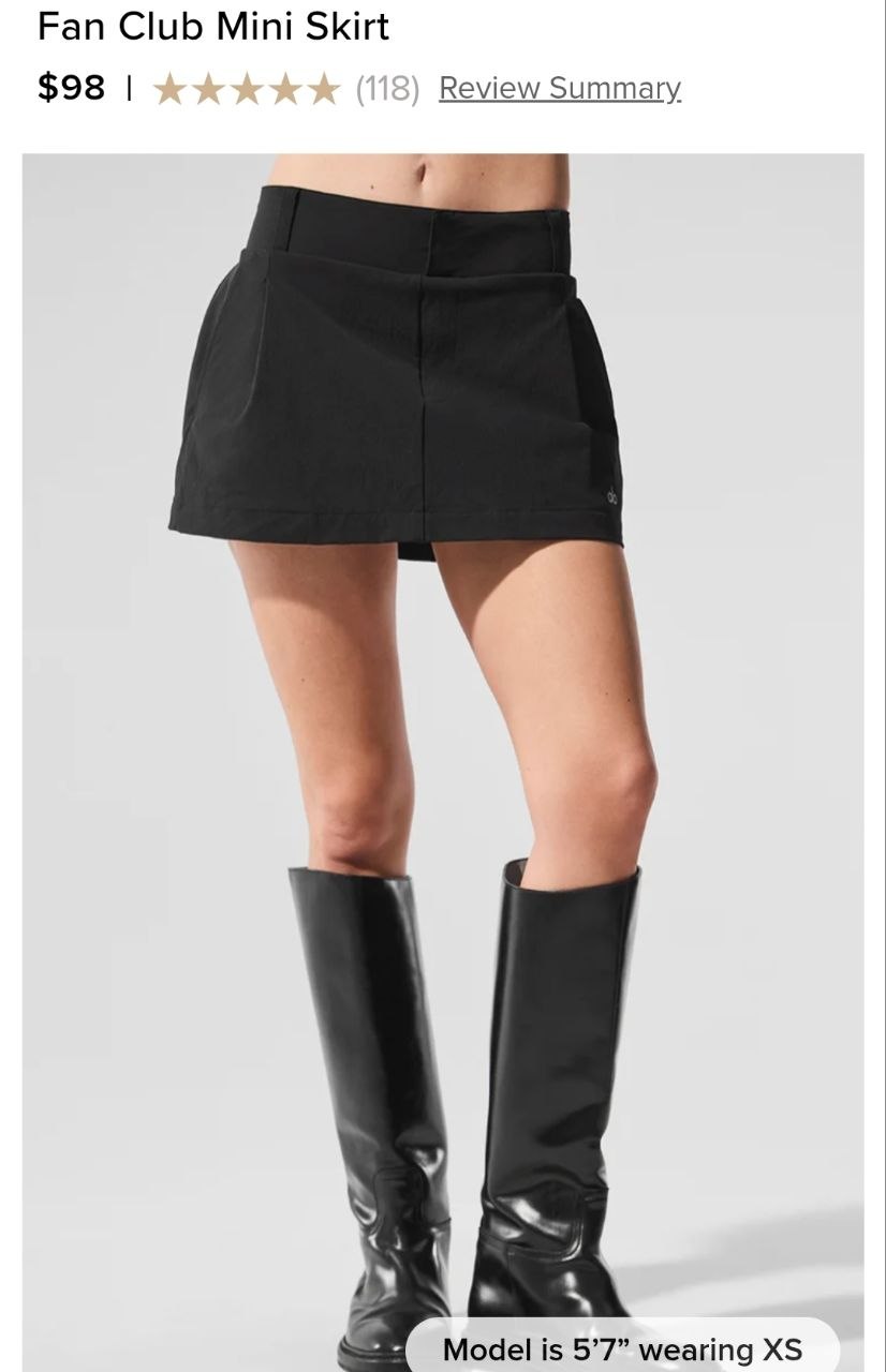 Fan Club Mini Skirt