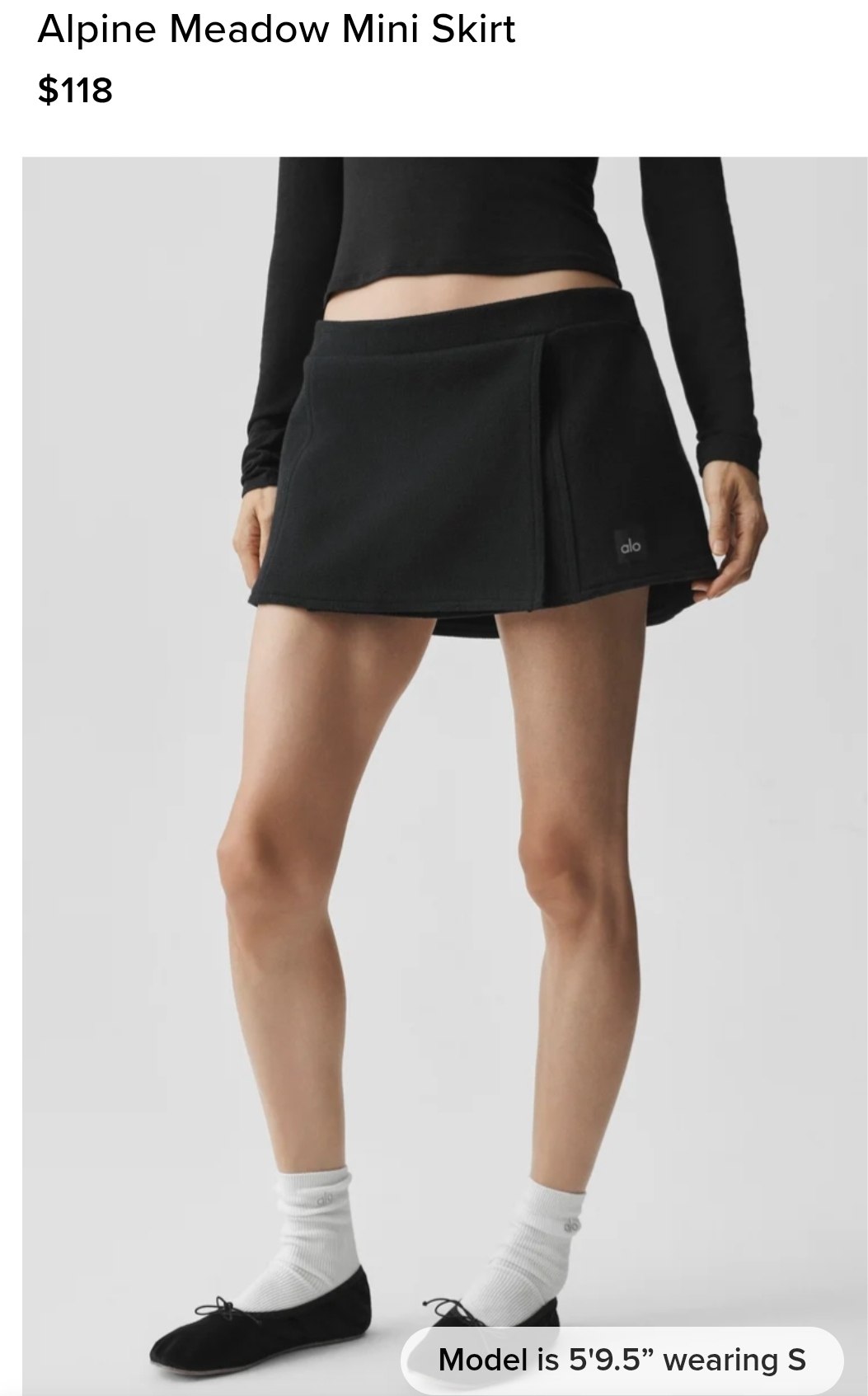 Alpine Meadow Mini Skirt
