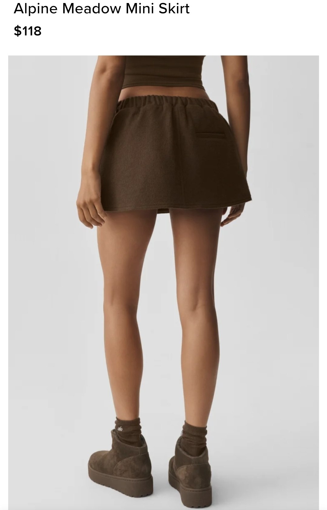 Alpine Meadow Mini Skirt
