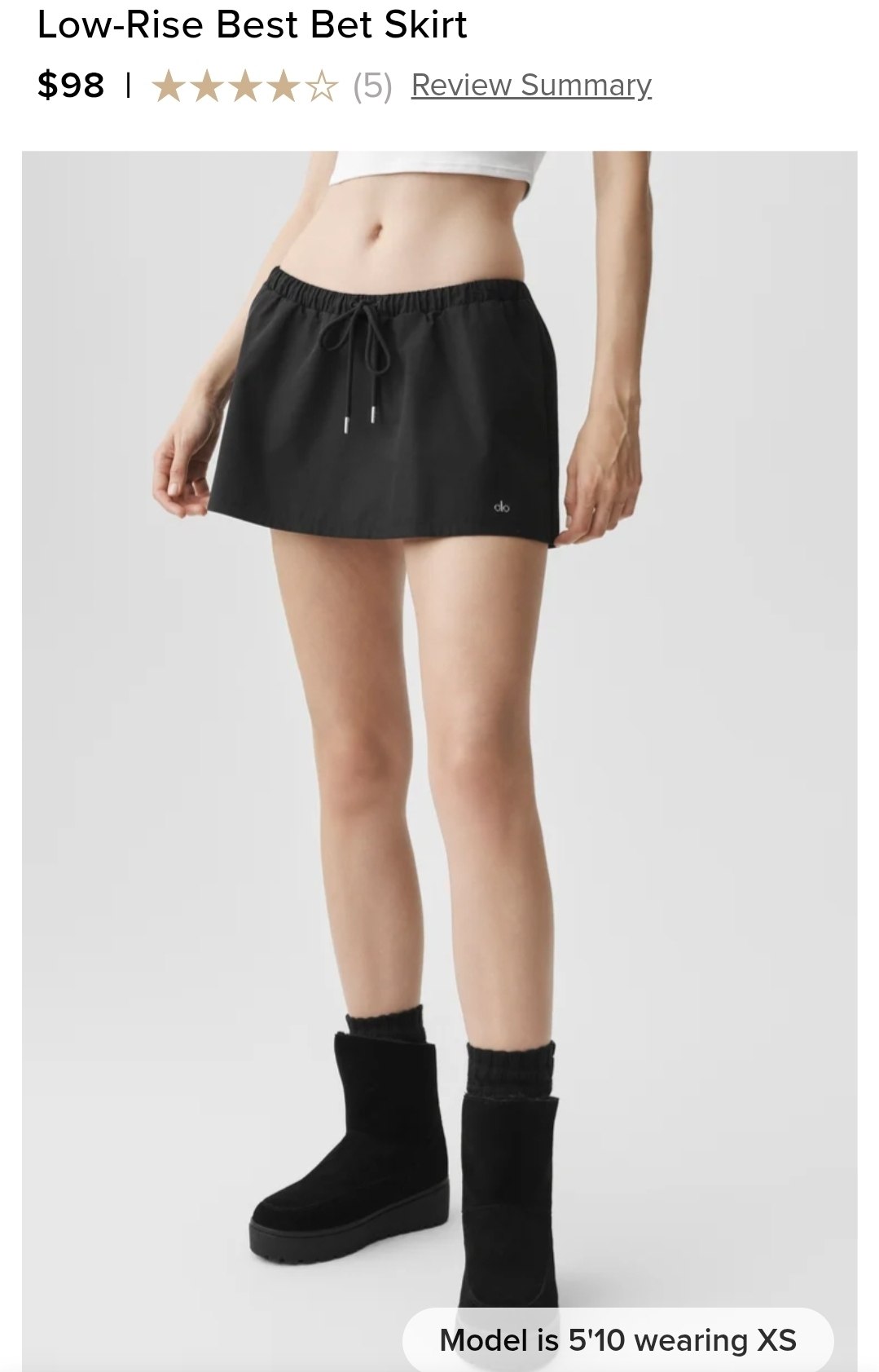 Low-Rise Best Bet Skirt