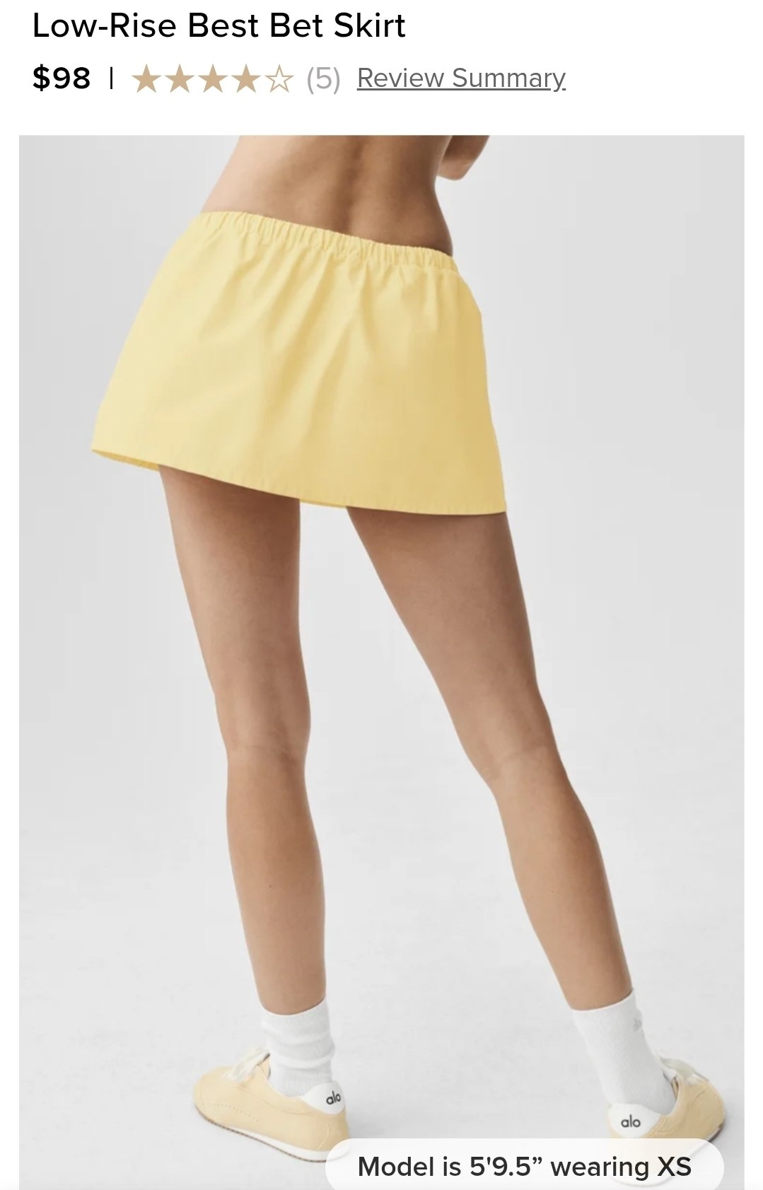 Low-Rise Best Bet Skirt
