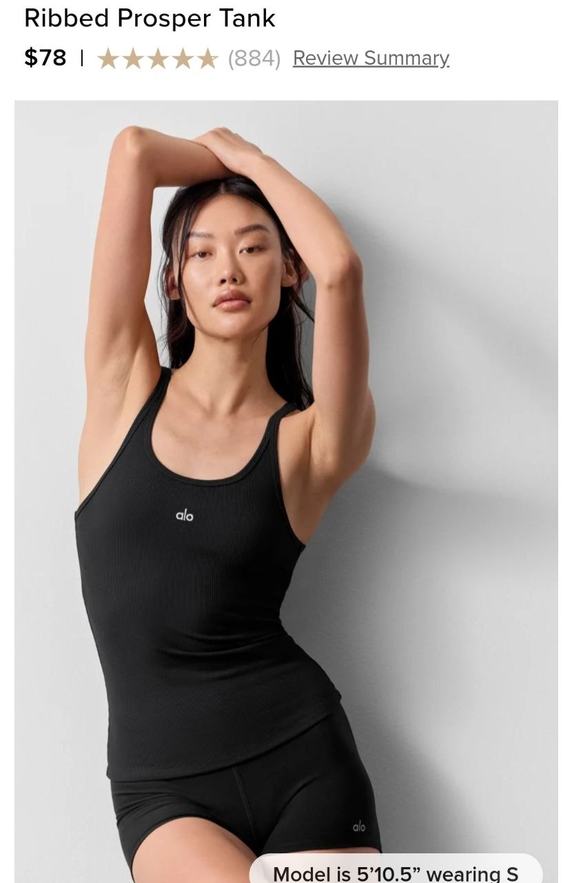 Ribbed Prosper Tank