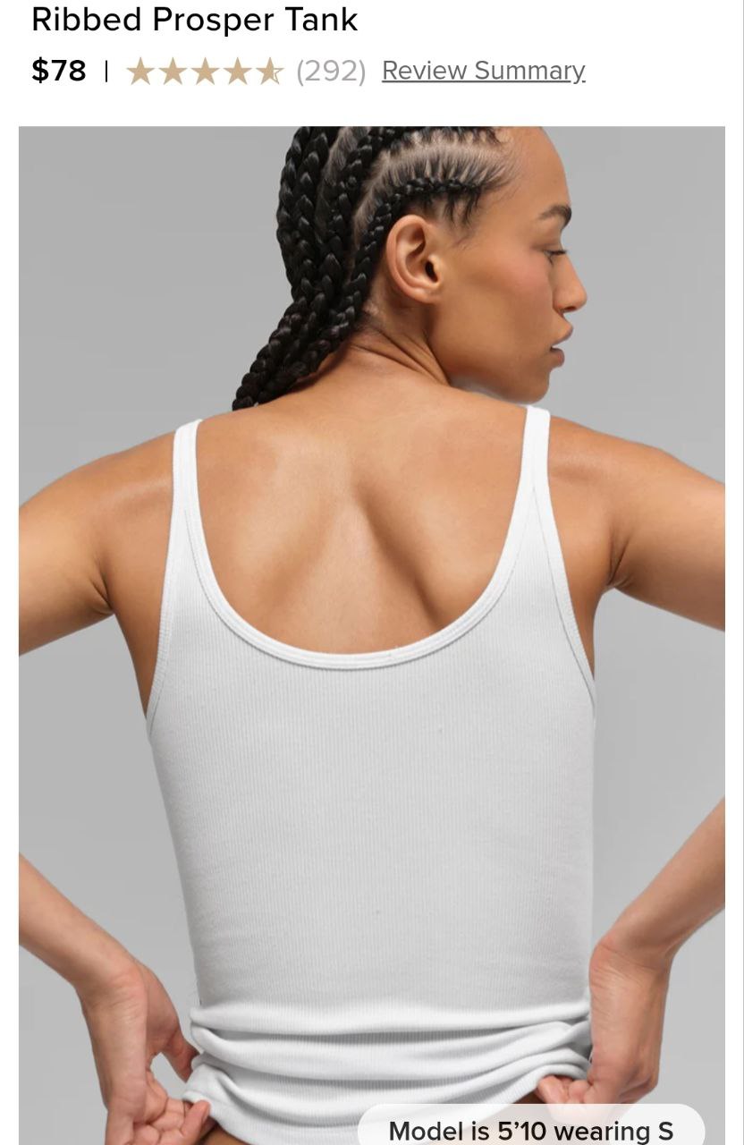 Ribbed Prosper Tank