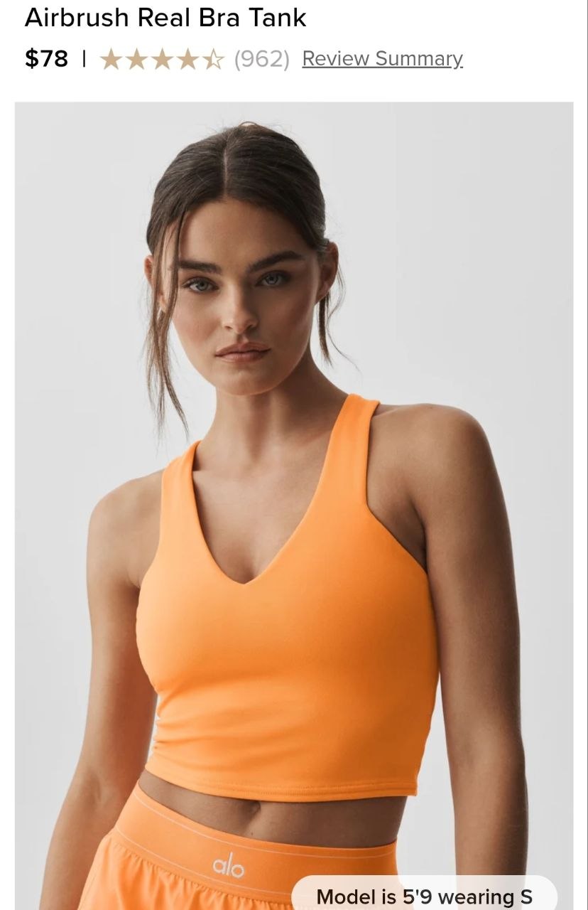 Airbrush Real Bra Tank