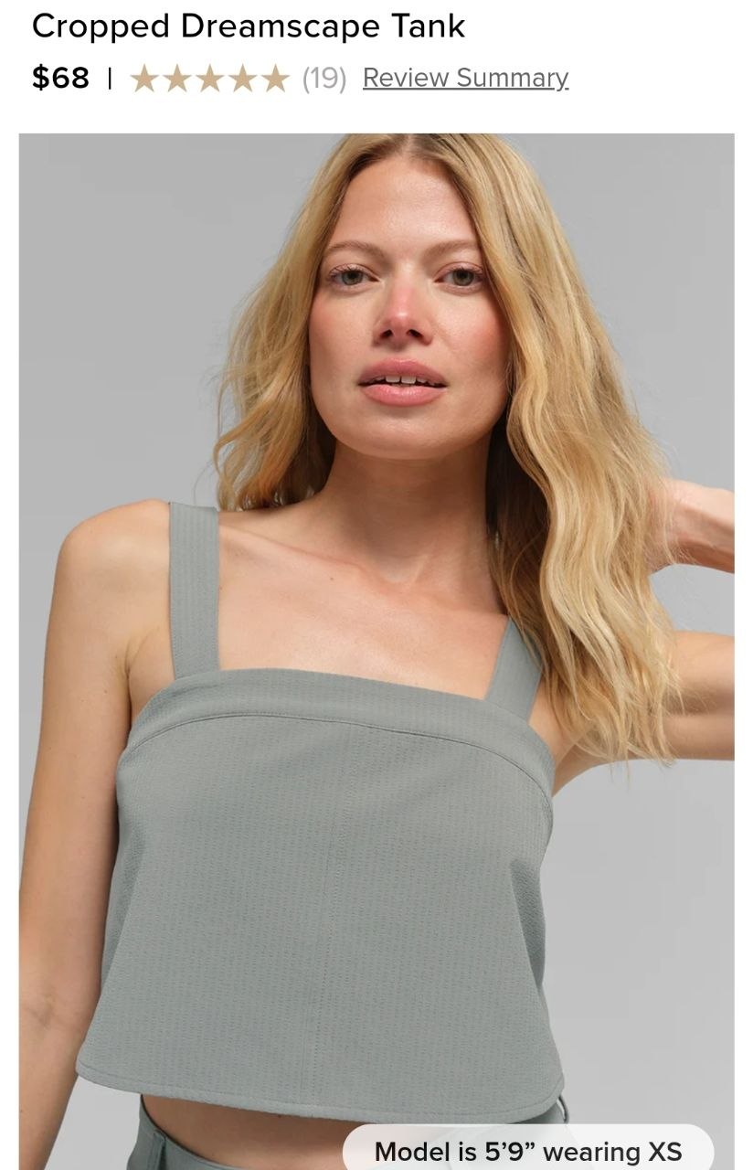Cropped Dreamscape Tank