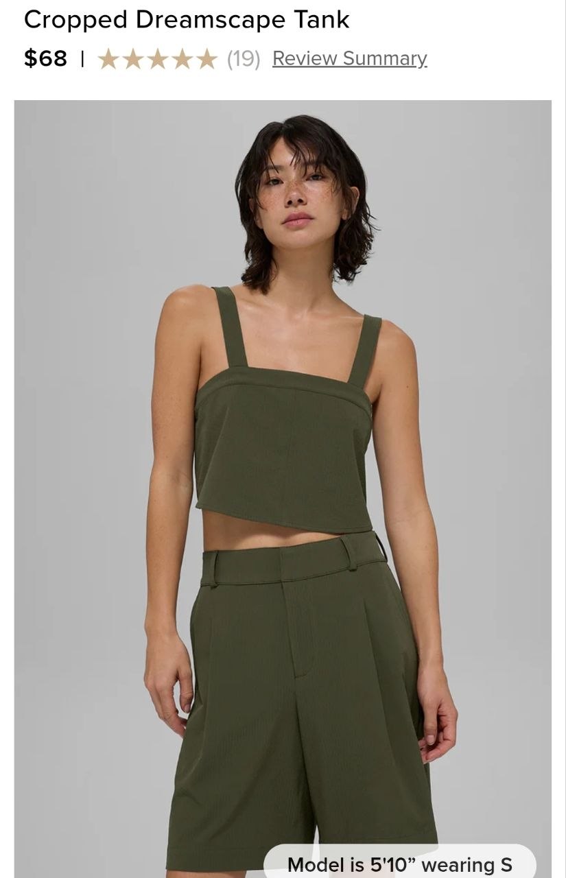 Cropped Dreamscape Tank