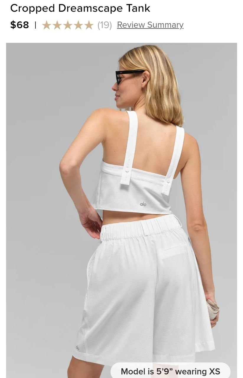 Cropped Dreamscape Tank