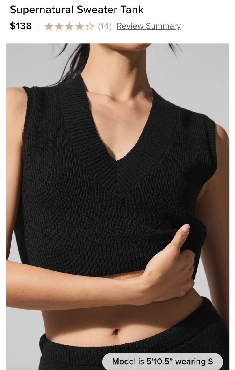 Supernatural Sweater Tank