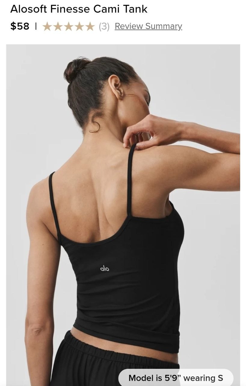 Alosoft Finesse Cami Tank