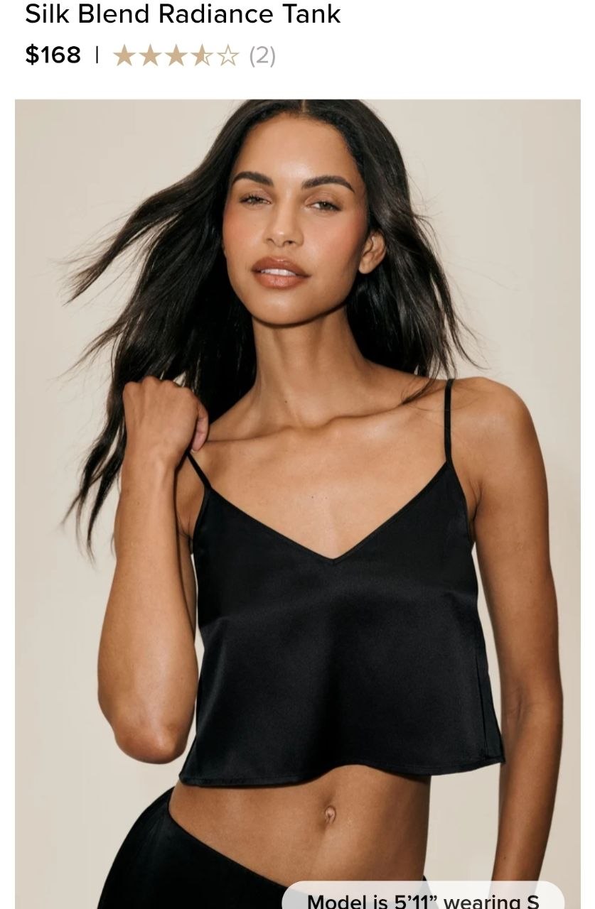 Silk Blend Radiance Tank