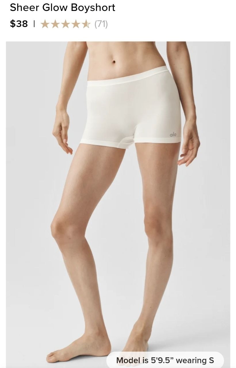 Sheer Glow Boyshort