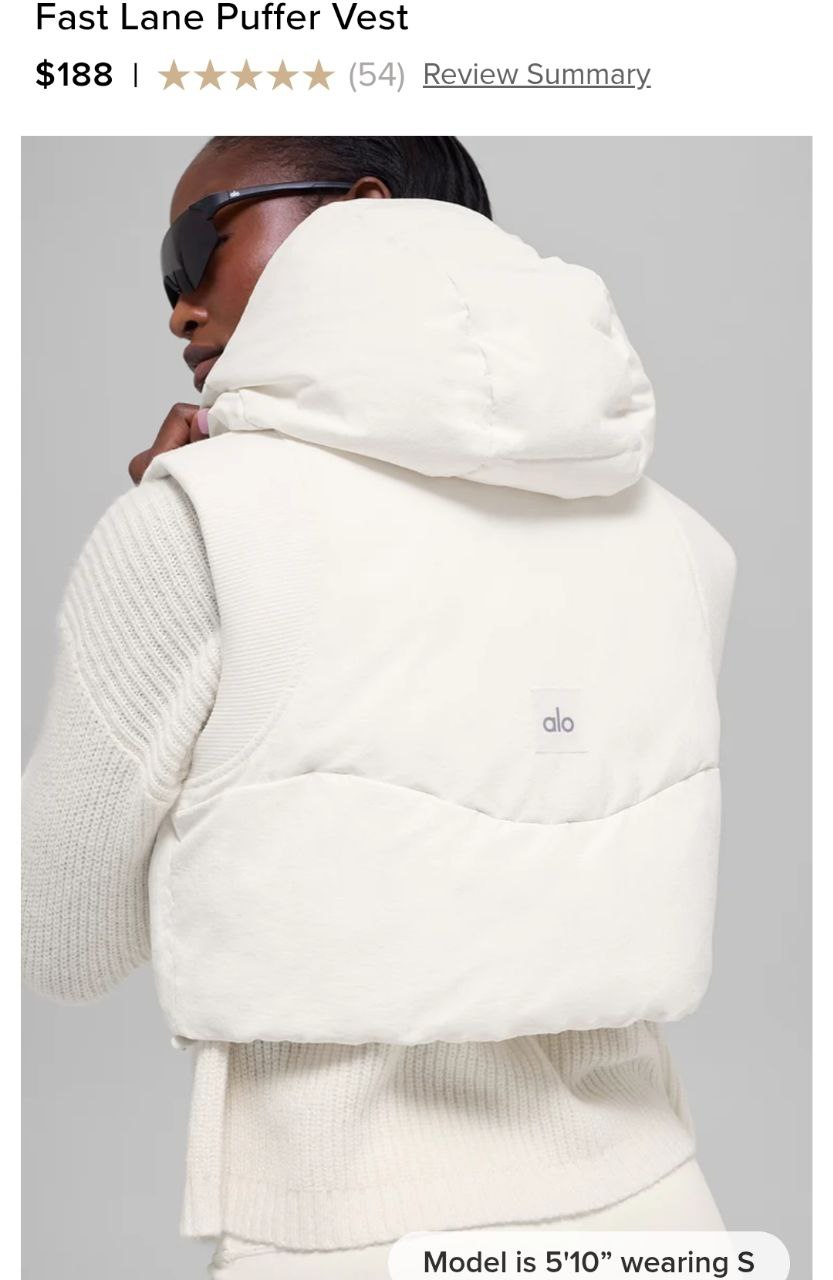 Fast Lane Puffer Vest
