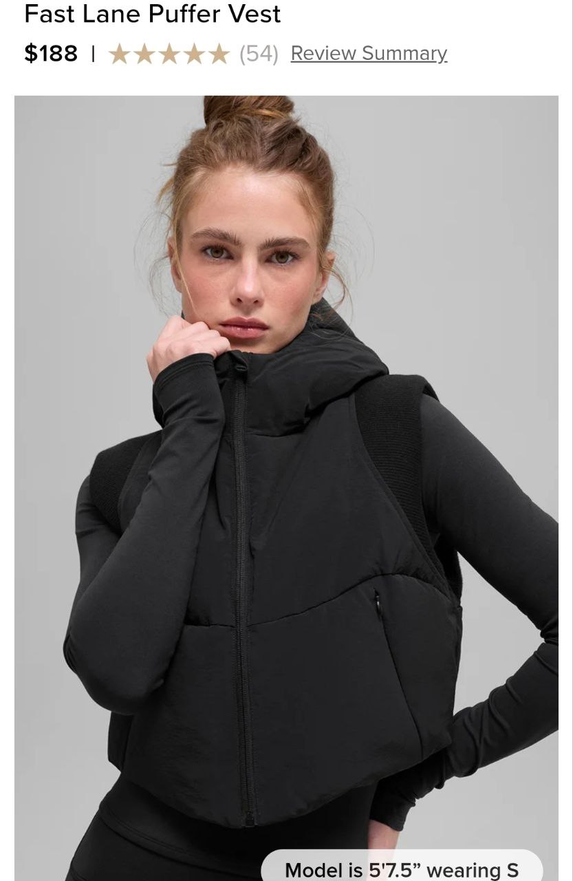 Fast Lane Puffer Vest
