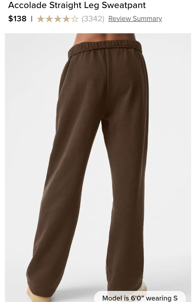 Accolade Straight Leg Sweatpant