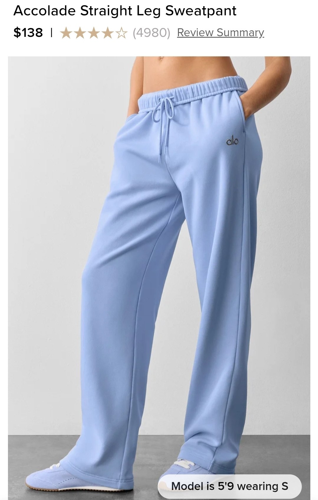 Accolade Straight Leg Sweatpant