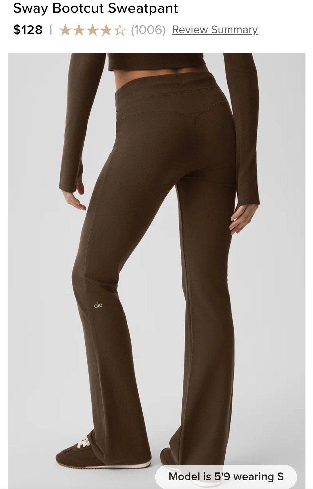 Sway Bootcut Sweatpant