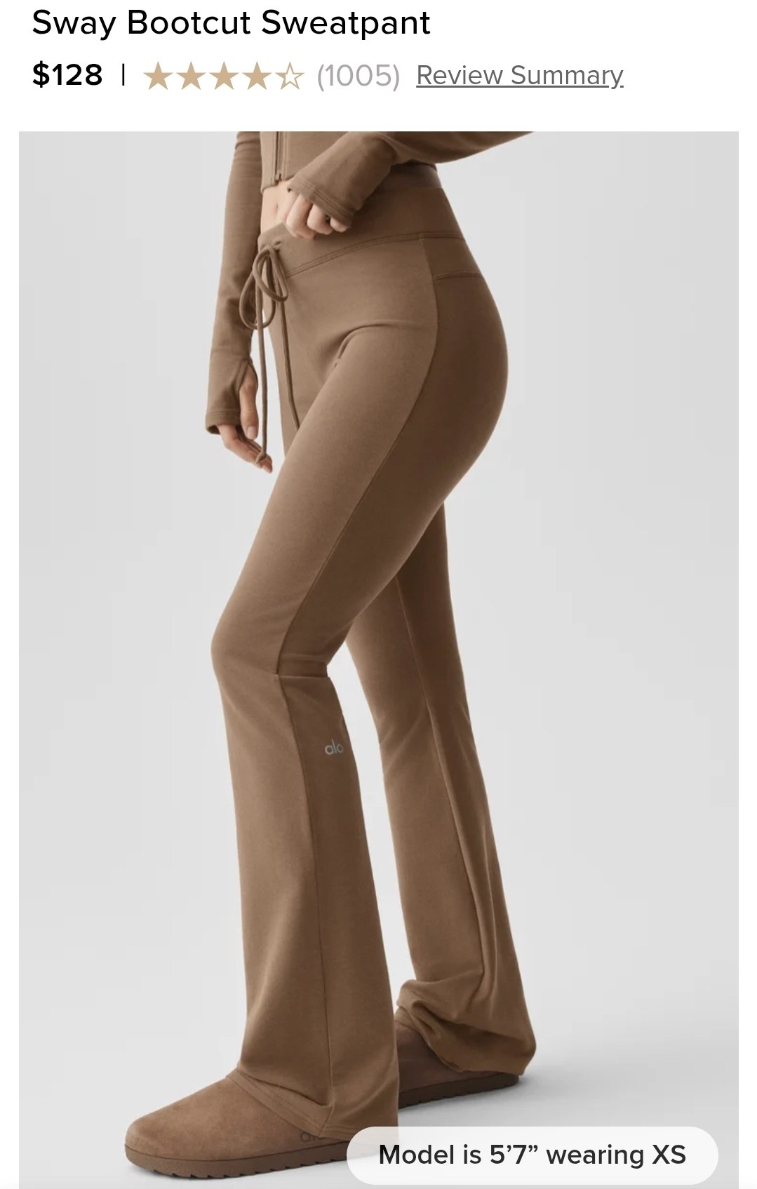 Sway Bootcut Sweatpant