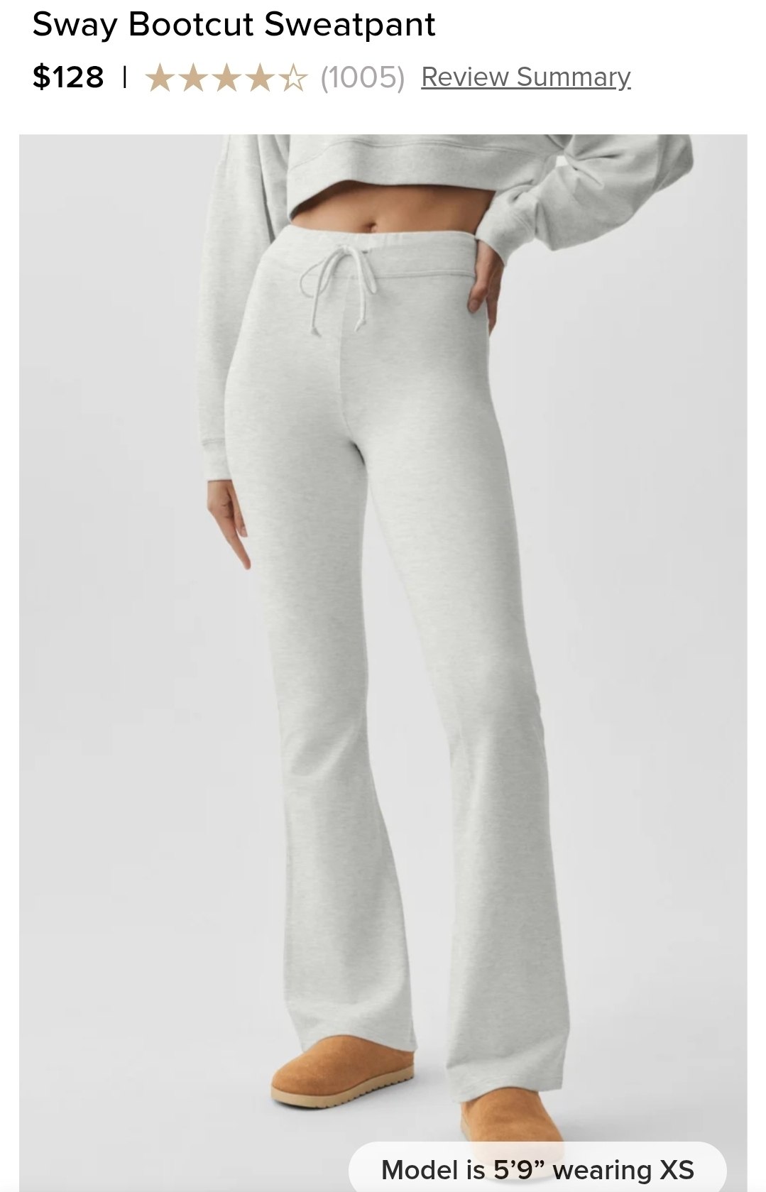 Sway Bootcut Sweatpant