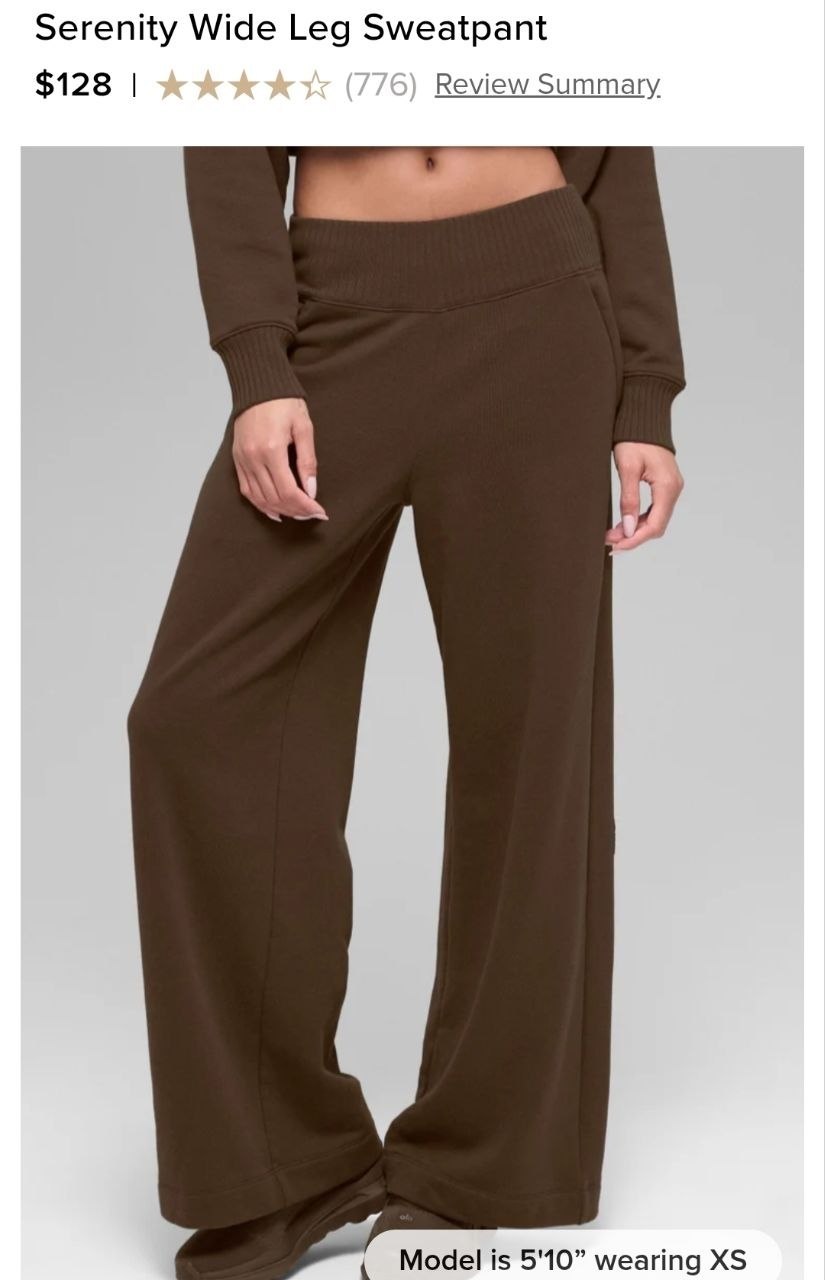 Serenity Wide Leg Sweatpant