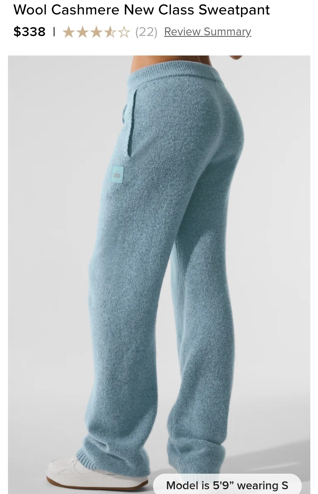 Wool Cashmere New Class Sweatpant