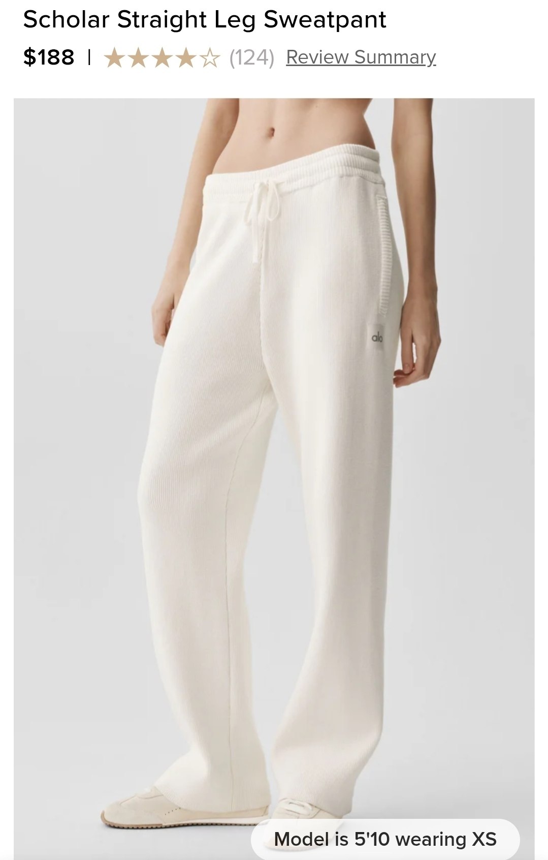 Scholar Straight Leg Sweatpant