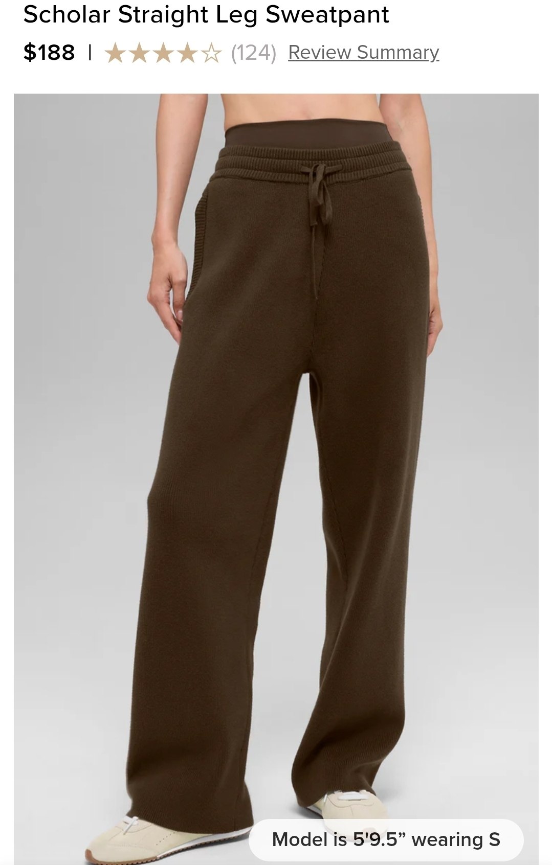 Scholar Straight Leg Sweatpant