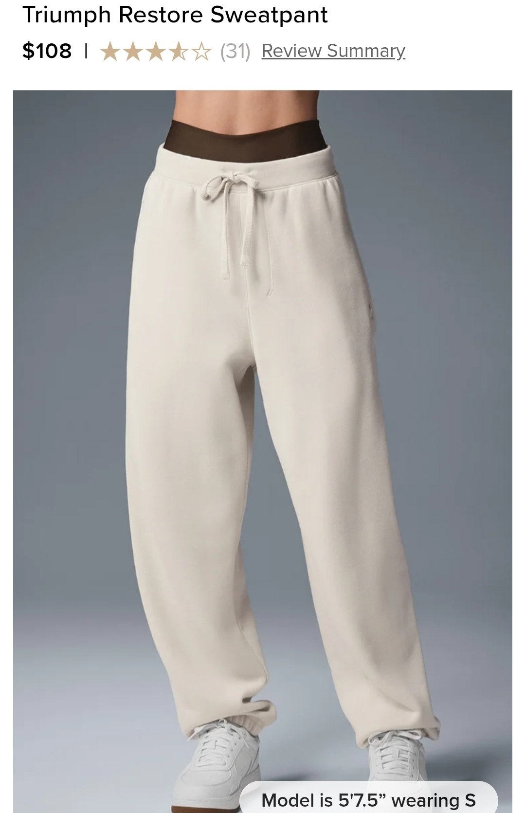 Triumph Restore Sweatpant